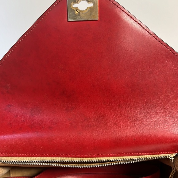 Céline Red envelope bag - Picture 4 of 12